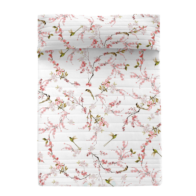 Colcha HappyFriday Sakura Multicolor 240 x 260 cm Colcha HappyFriday Sakura Multicolor 240 x 260 cm