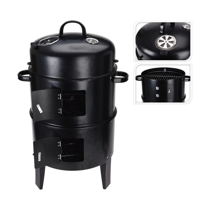 Barbacoa Negro (Ø 47 x 78 cm) Barbacoa Negro (Ø 47 x 78 cm)