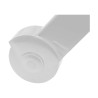Tumbona IPAE Progarden Zircone Plegable Con ruedas Blanco Polipropilen