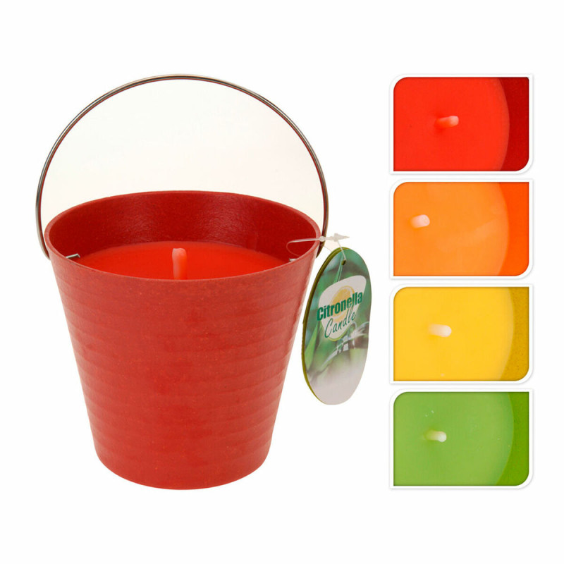 Repelente de mosquitos Vela 230 g Ø 12,5 x 11 cm Multicolor Citronela Repelente de mosquitos Vela 230 g Ø 12,5 x 11 cm Multicolor Citronela