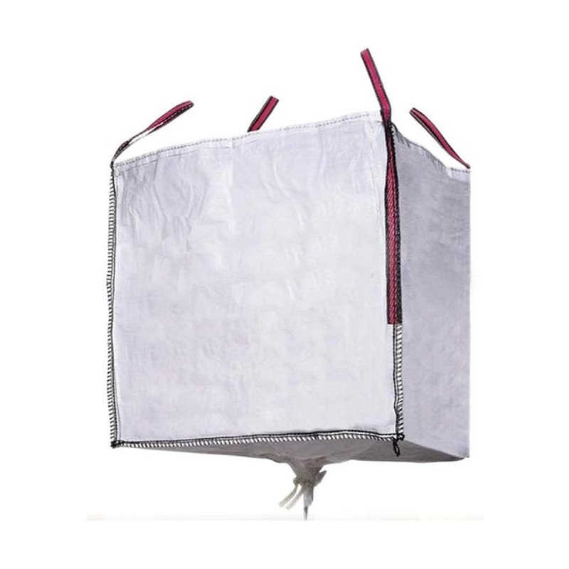 Saco de Escombros Fun&Go Big Bag 90 x 90 x 90 cm Blanco Polipropileno Saco de Escombros Fun&Go Big Bag 90 x 90 x 90 cm Blanco Polipropileno