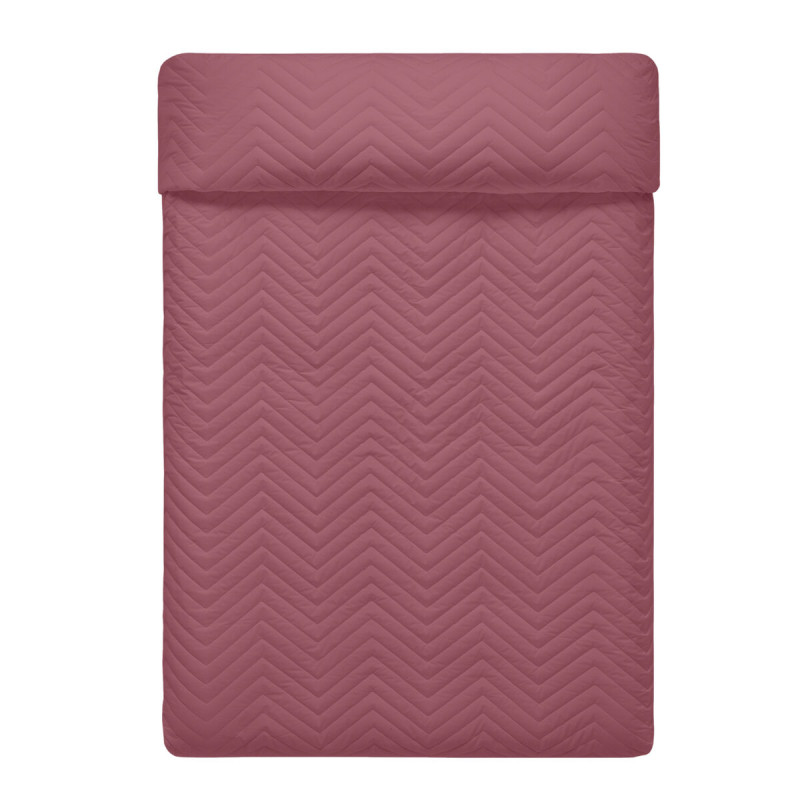 Colcha Reversible HappyFriday Basic Arista Blanco Magenta 270 x 260 cm Colcha Reversible HappyFriday Basic Arista Blanco Magenta 270 x 260 cm
