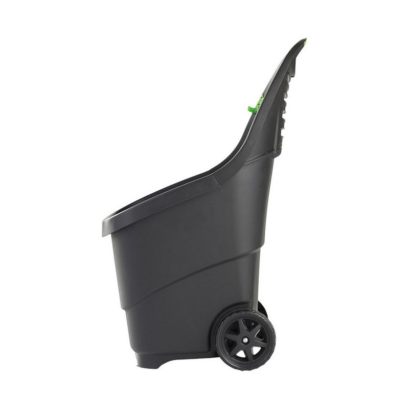 Carro de Jardín 65 L 87 x 60 x 50 cm Negro Polipropileno Carro de Jardín 65 L 87 x 60 x 50 cm Negro Polipropileno
