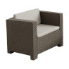 Muebles de Jardín SP Berner Diva Tropea Antracita Gris oscuro (4 Piez