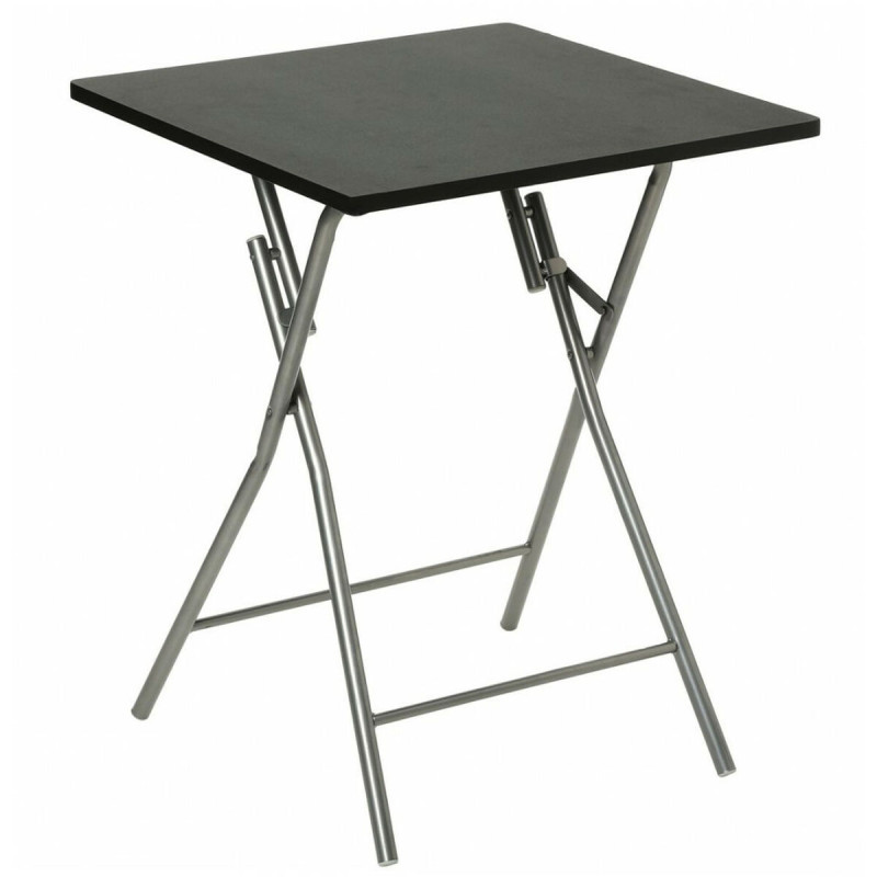 Mesa Plegable Hespéride Negro Rojo Negro/Gris Metal Acero 60 x 60 x 7 Mesa Plegable Hespéride Negro Rojo Negro/Gris Metal Acero 60 x 60 x 7