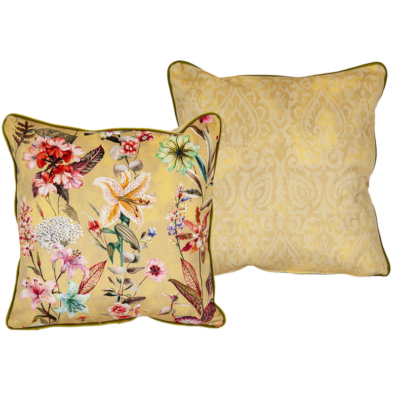 Cojín Romimex Amarillo 45 x 45 x 12 cm Cojín Romimex Amarillo 45 x 45 x 12 cm