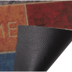 Felpudo Alexandra House Living Welcome Multicolor 60 x 1 x 40 cm