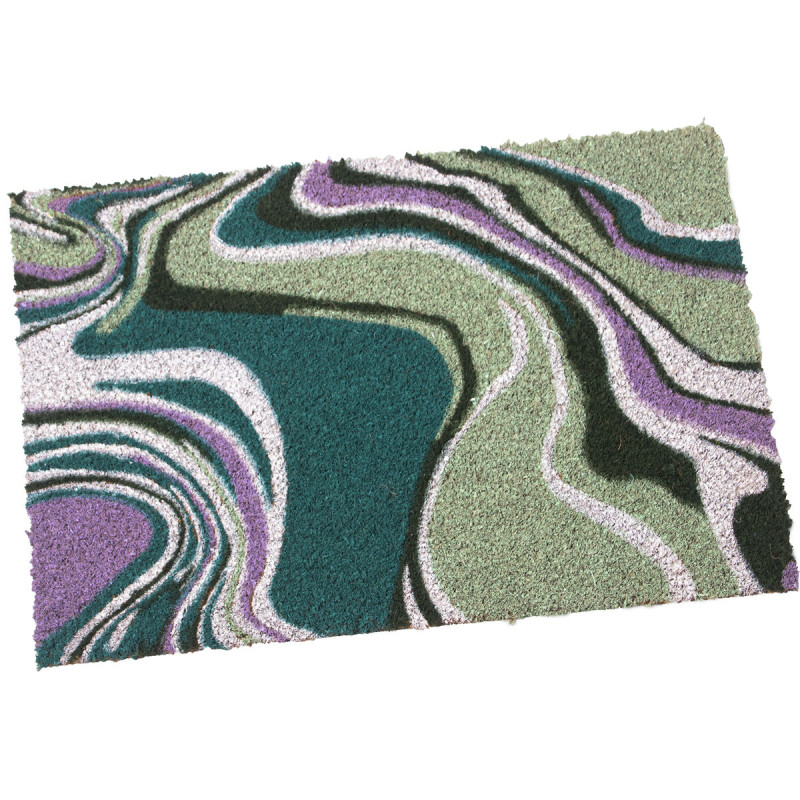Felpudo Alexandra House Living Multicolor 40 x 2 x 60 cm Abstracto Felpudo Alexandra House Living Multicolor 40 x 2 x 60 cm Abstracto