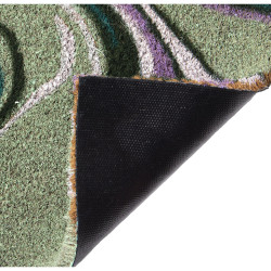 Felpudo Alexandra House Living Multicolor 40 x 2 x 60 cm Abstracto
