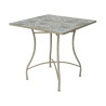 Mesa Auxiliar en Forja EDM Bistro Marrón (78 x 78 x 77 cm)