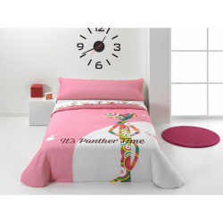 Juego de funda nórdica Hosteline PINK PANTER Pp Multicolor Cama de 90