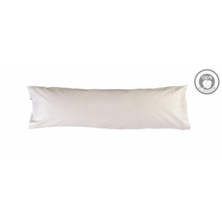 Funda de almohada Hosteline IRIS Blanco Cama de 180/200 144 Hilos 50 x