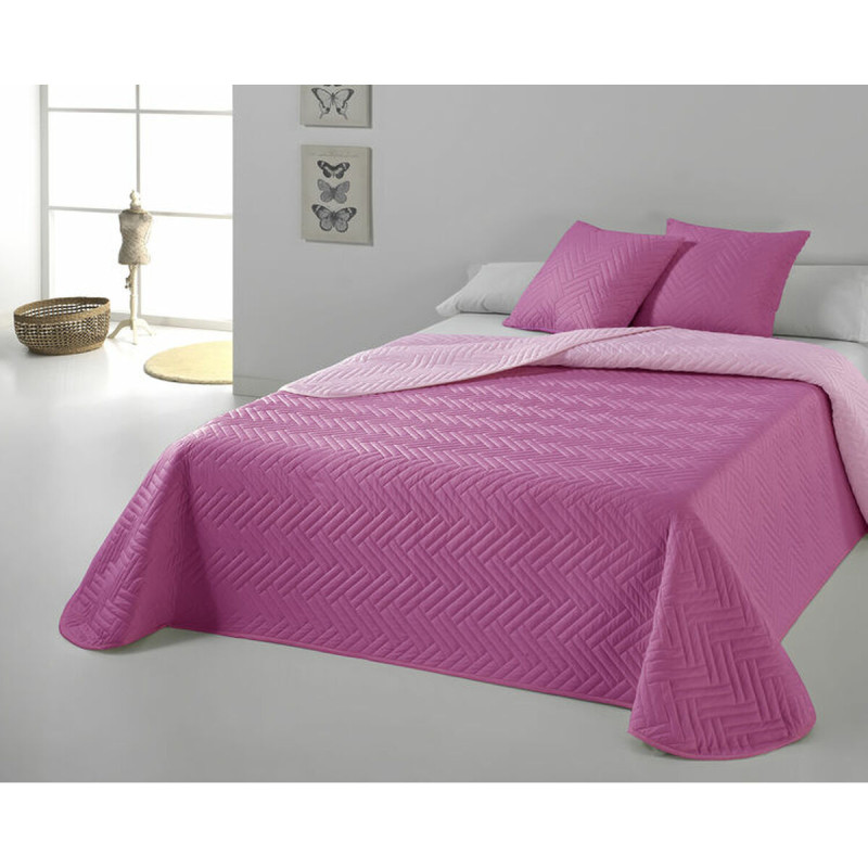 Colcha Hosteline VEGAS Malva Cama de 135 (3 Piezas) Colcha Hosteline VEGAS Malva Cama de 135 (3 Piezas)