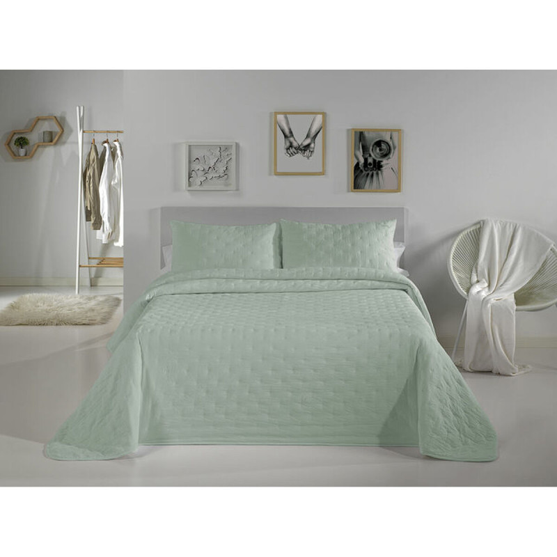 Colcha Pierre Cardin DOTS Azul Cama de 150 (3 Piezas) Colcha Pierre Cardin DOTS Azul Cama de 150 (3 Piezas)
