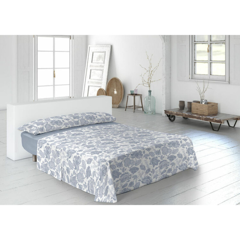 Juego de Sábanas Pierre Cardin INDIANA Azul Cama de 105 Juego de Sábanas Pierre Cardin INDIANA Azul Cama de 105