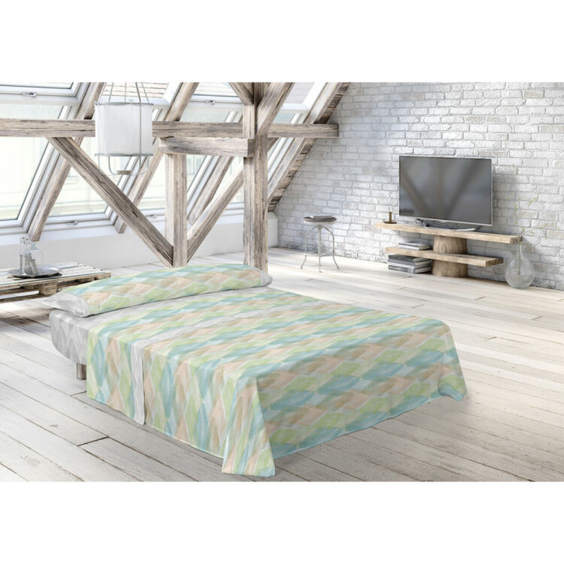 Juego de Sábanas Pierre Cardin CRES Verde Cama de 105 Juego de Sábanas Pierre Cardin CRES Verde Cama de 105