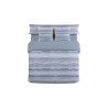 Juego de funda nórdica Pierre Cardin NINA Azul Cama de 150 3 Piezas