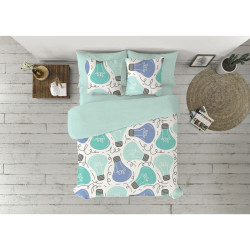 Juego de funda nórdica Pierre Cardin Ideas Multicolor Azul marino Cam