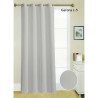Cortina Hosteline GARONA Gris 140 x 260 cm