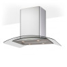 Campana Convencional Cata 2025205 90 850 m3/h 67 dB 280W Metalizado me