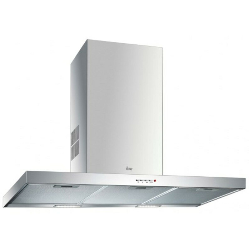 Campana Convencional Teka 60 cm 401 m3/h D Negro metálico Plateado Ac