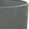Set de Maceteros Alexandra House Living Gris Metal (2 Piezas)
