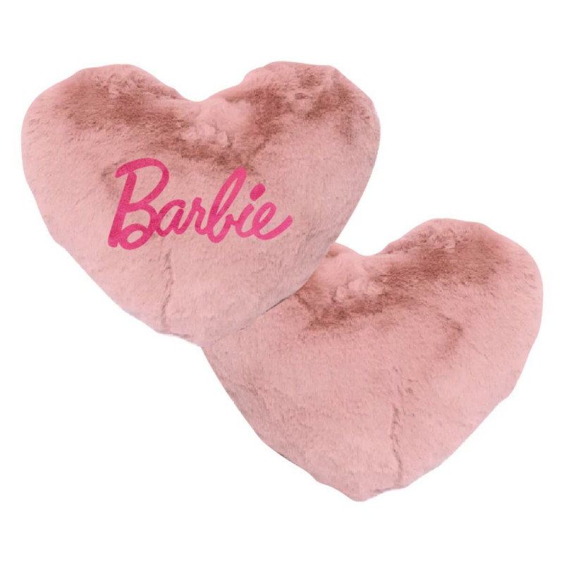 Cojín Barbie Rosa Corazón Cojín Barbie Rosa Corazón