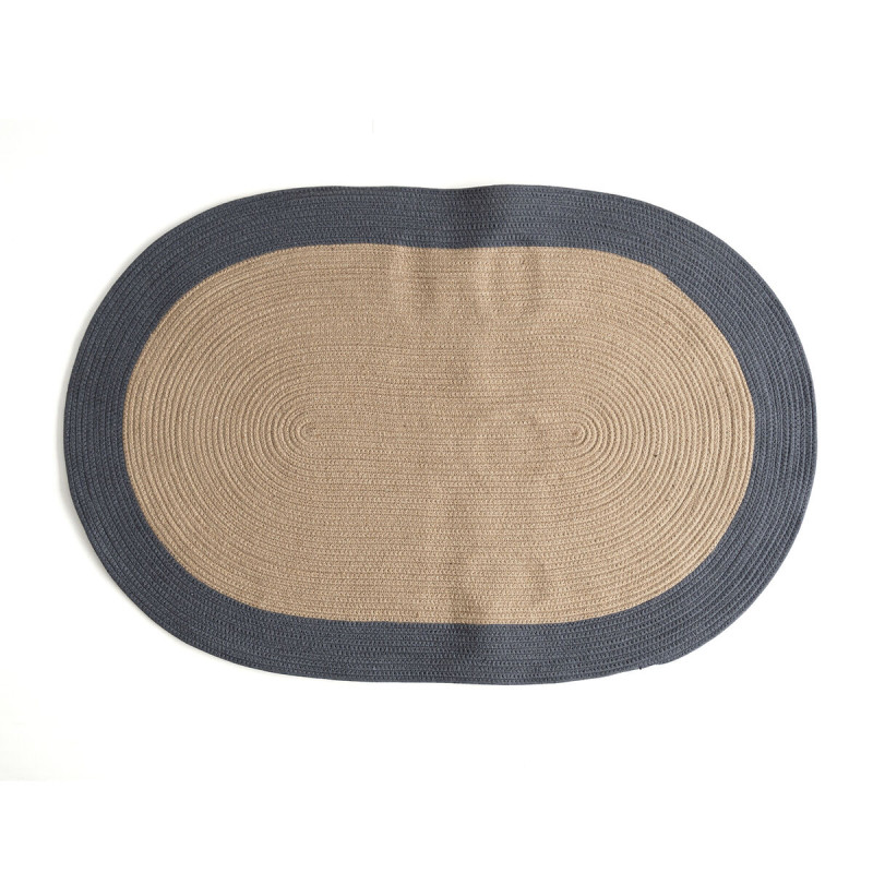 Alfombra Vinthera Moa Yute Ovalada 120 x 80 cm Alfombra Vinthera Moa Yute Ovalada 120 x 80 cm