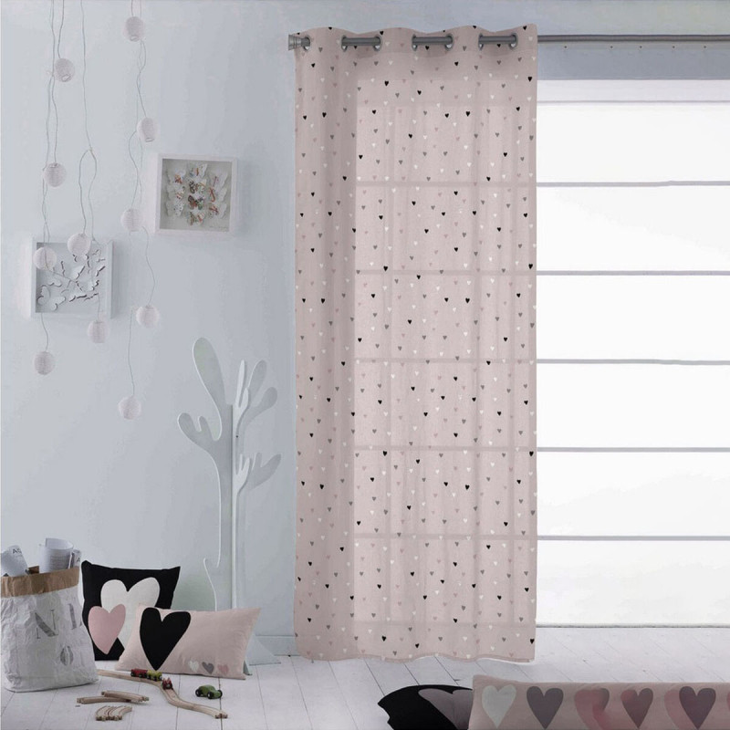 Cortina Cool Kids Hearts 140 x 260 cm Cortina Cool Kids Hearts 140 x 260 cm