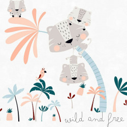 Funda Nórdica Cool Kids Wild And Free Cama de 80/90 150 x 220 cm Reve
