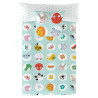 Funda Nórdica Lemon Ribbon Points Cama de 80/90 150 x 220 cm Reversib