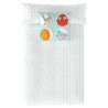 Funda Nórdica Lemon Ribbon Points Cama de 80/90 150 x 220 cm Reversib