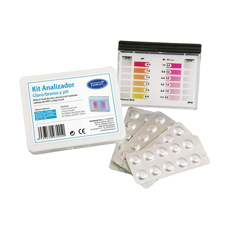 Kit de Accesorios Tamar dpd1 1175600000 Test de PH Kit de Accesorios Tamar dpd1 1175600000 Test de PH