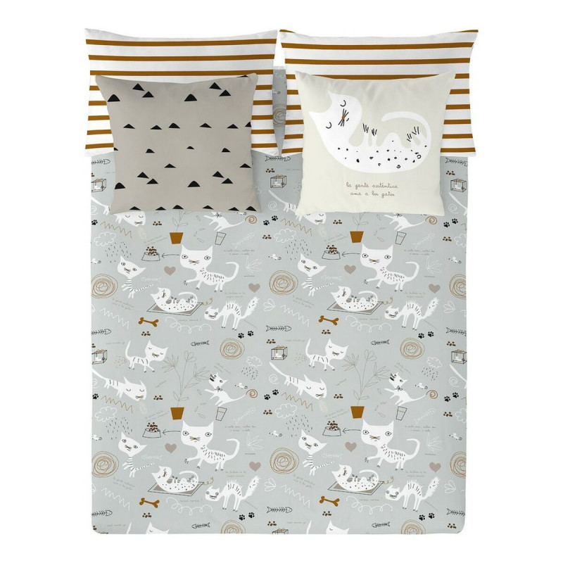 Funda Nórdica Panzup Cats Cama de 180/190 (260 x 220 cm) Funda Nórdica Panzup Cats Cama de 180/190 (260 x 220 cm)