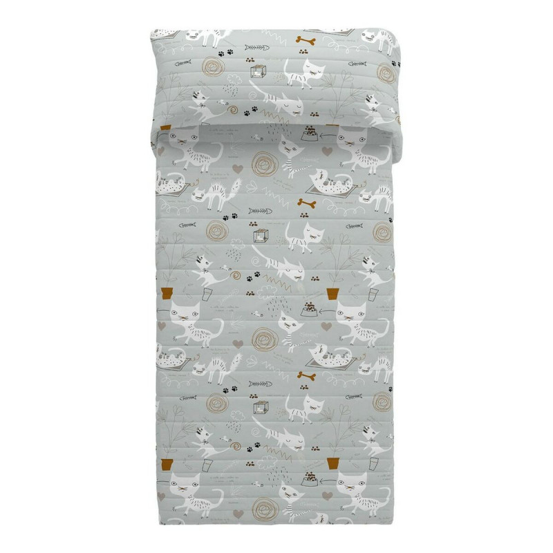 Colcha Panzup Cats 3 Cama de 105/110 Colcha Panzup Cats 3 Cama de 105/110