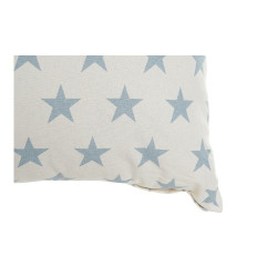 Cojín DKD Home Decor Azul 60 x 10 x 60 cm Estrellas Blanco (2 Unidade