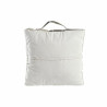 Cojín DKD Home Decor De suelo Beige Marrón Poliéster Algodón Piel