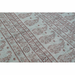 Alfombra DKD Home Decor 160 x 230 x 0,4 cm Azul Poliéster Verde Árab