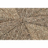 Alfombra DKD Home Decor 150 x 0,5 x 150 cm Natural Poliéster Hierba m