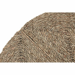 Alfombra DKD Home Decor 150 x 0,5 x 150 cm Natural Poliéster Hierba m