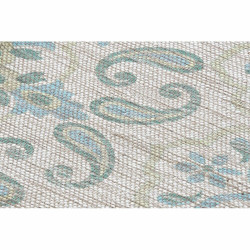 Alfombra DKD Home Decor 200 x 290 x 0,5 cm Rojo Poliéster Verde Árab