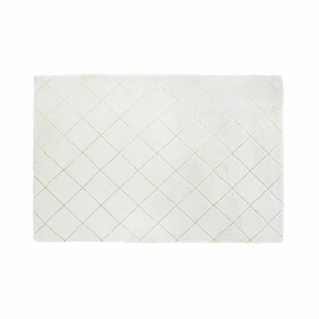 Alfombra DKD Home Decor Blanco Moderno (120 x 180 x 2,2 cm)