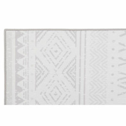 Alfombra DKD Home Decor Gris Blanco Ikat (120 x 180 x 0,4 cm)
