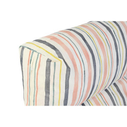 Cojín DKD Home Decor De suelo Multicolor Aluminio Rayas 120 x 80 x 16