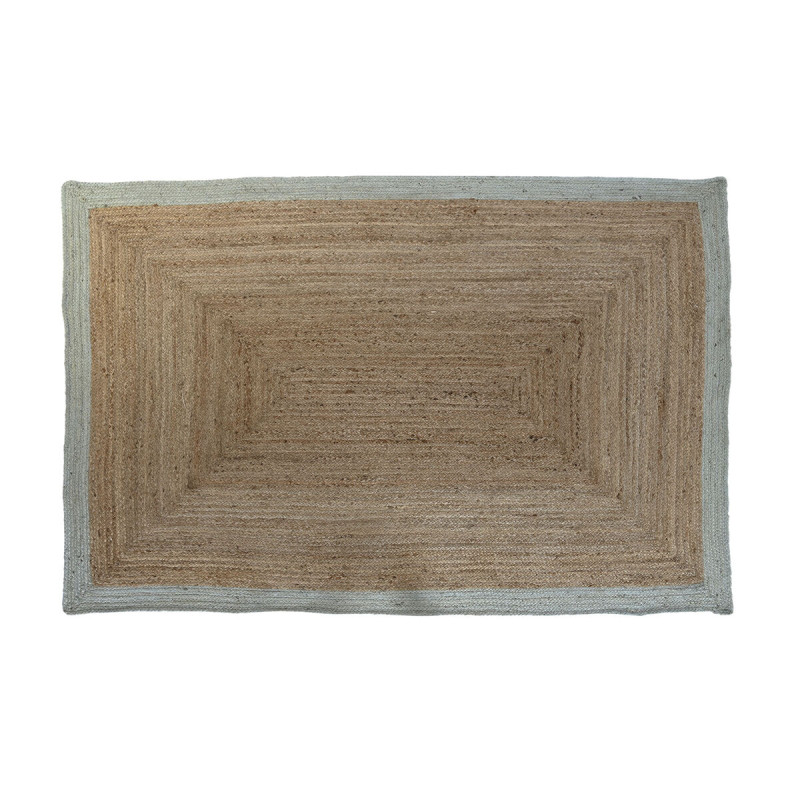 Alfombra DKD Home Decor Verde Marrón claro Natural Scandi 160 x 230 x