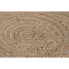 Alfombra DKD Home Decor Scandi Verde Marrón claro Jute (150 x 150 x 1
