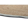 Alfombra DKD Home Decor Scandi Verde Marrón claro Jute (150 x 150 x 1