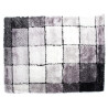 Alfombra DKD Home Decor Negro Poliéster Blanco Cuadros 120 x 180 x 2
