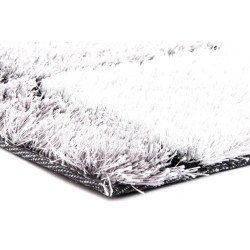 Alfombra DKD Home Decor 160 x 230 x 2 cm Negro Poliéster Blanco Cuadr