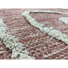 Alfombra DKD Home Decor Rosa Terracota Blanco Flecos Urbano (160 x 230